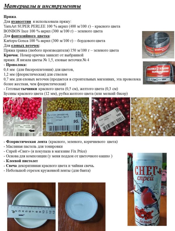 Мастер класс. Новогодняя композиция. — изображение 5