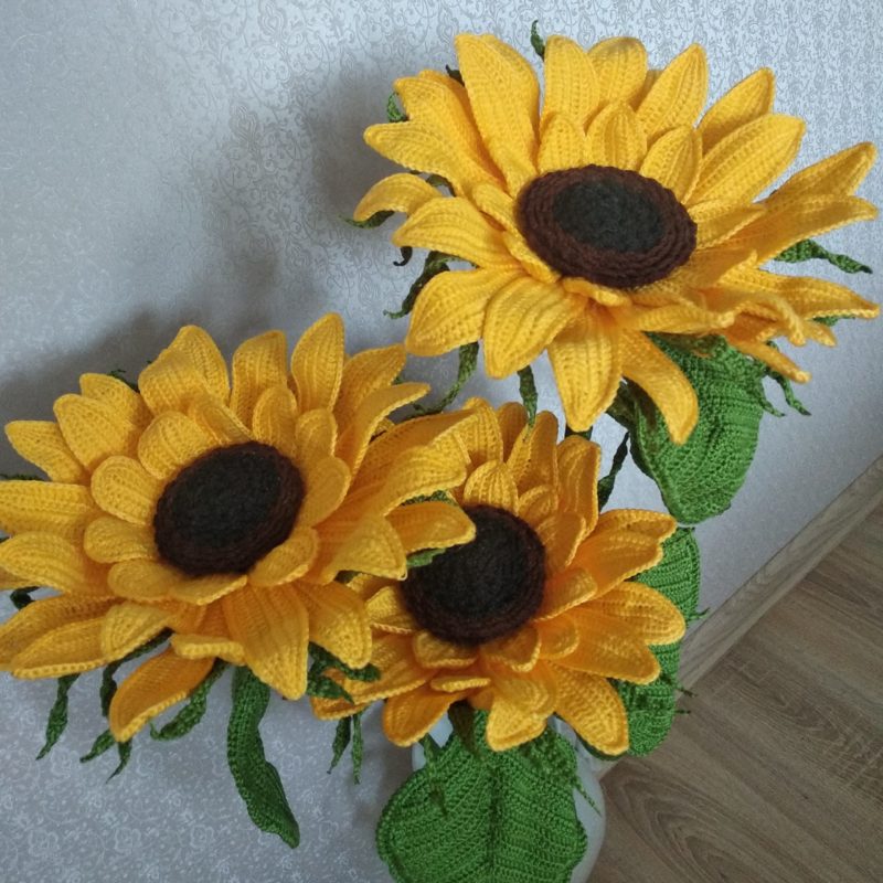 Мастер класс. Подсолнух. — изображение 4