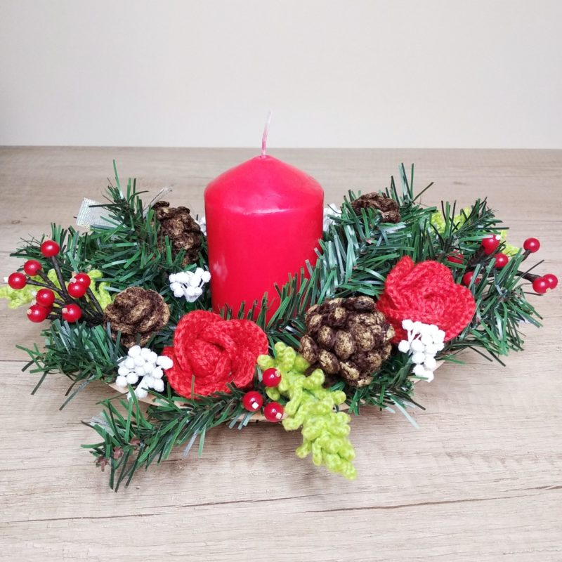 Мастер класс. Новогодние шишечки.
